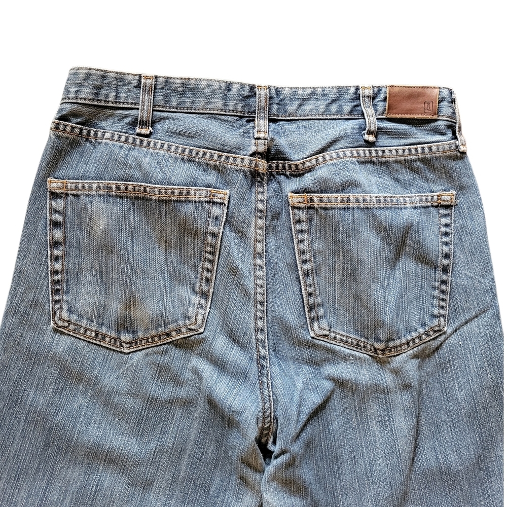 Lands End Bundle Of 3 Light Blue Men’s Straight-Leg Jeans - Picture 12 of 16